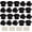 Black, variant on XIMEI Wooden Cabinet Knobs 20-Pack, Log Varnish Dresser Wood Knobs, Mushroom Drawer Knobs Pulls Handles with Screws, 1.3" Dia x 1" H