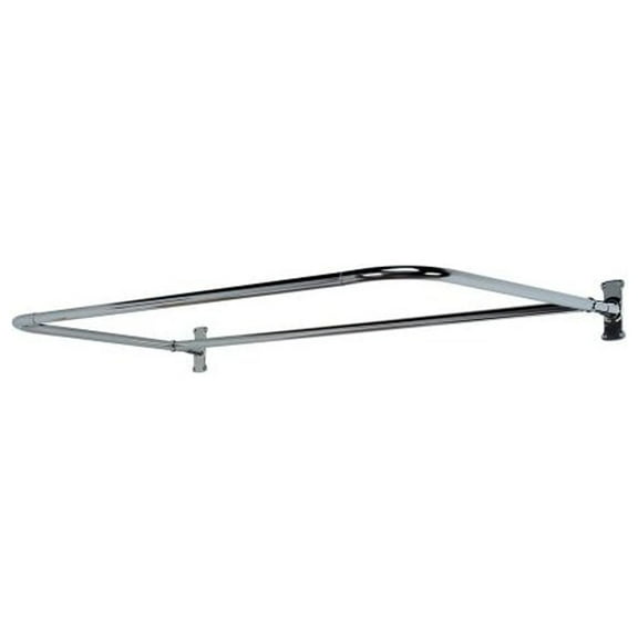 Barclay4145 "D" Shower Rod, 60 x 26",
