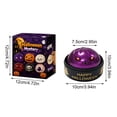 thumbnail image 3 of Halloween Dumpling Squishy Bun with Steamer Slow Rising Squeeze Balls Stress Relief Fidget Toy for Party Favor Surprise Mystery Soft Sensory Play for Desktop Decor, 3 Inch, 3 of 3