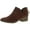 Brown, variant on Kenneth Cole Reaction Womens Side Skip Suede Chelsea Boots B/W 9 Medium (B,M)