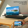 thumbnail image 2 of HDMI Cable Compatible with iPhone to tv, iPhone to Projector, iPad to HDMI,1080P Digital Av Adapter, HD TV Video & Audio Sync Screen Connector. Suitable for Family Games, Entertainment, Conferences, 2 of 5