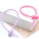 thumbnail image 5 of Cinta de silicona colorida, cinta de renacuajo, llavero DIY, bolsa de joyería, caja ciega, correa para colgante, paquete de datos, cordón, 5 of 6