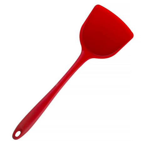 

Booyoo Silicone Spatula Heat-resistant Spoon Non Stick Soup Ladle Baking Kitchen Utensils Red Spatula