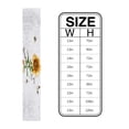 thumbnail image 6 of Table Runner Dresser Scarves 60 Inch Long, Farm Sunflowers and Bee Linen Dining Table Runners Spring Watercolor Florals Tabletop Scarf for Wedding Holiday Party Kitchen, 6 of 7