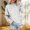 White, variant on Pullover Sweatshirts for Women Crewneck Fashion Print Long Sleeved Front Pocket Comfortable Top Loose Fit Fall Winter Going out Fashion Party Workout ,Black