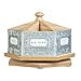 thumbnail image 3 of Rae Dunn Pencil Holder Cup - Spinning Metal Pen and Office Supplies 6 Compartment Desktop Organizer Caddy for Office Accessories - Great for Home, School, Classroom, Work - Round Design, 3 of 4