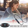 thumbnail image 1 of ¡Precios Más Bajos!, Auriculares Bluetooth 5.0 con banda para el cuello, deportivos, magnéticos, inalámbricos, estéreo, para música, de metal, con micrófono Akmoler, 1 of 9