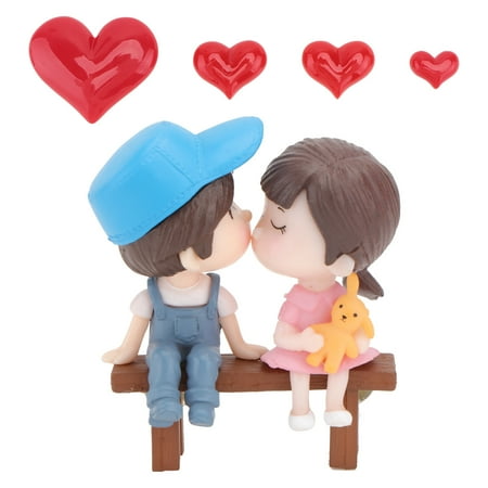 

NUOLUX 5Pcs Refrigerator Magnetic Stickers Wedding Couple Decoration Magnets for Home