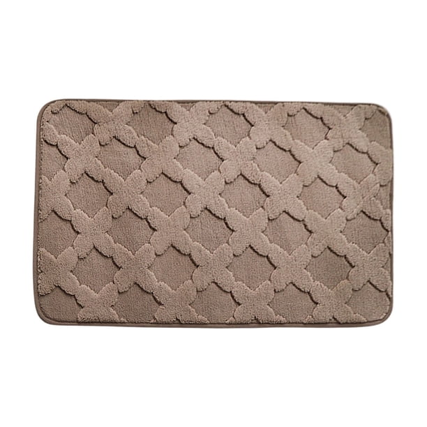 Yhmxh Alfombrillas de baño para baño Alfombra de baño Alfombrillas de baño gruesas, absorbentes, antideslizantes, para dormitorio, para puerta Decoración del baño