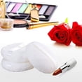 thumbnail image 5 of Body Powder Ultra Soft Large Round Velvet Smooth Application Puff With Ribbon Handle,White Makeup Puff, 5 of 5