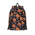 thumbnail image 2 of Lsque Sunflowers Pattern Canvas Daypack, Durable Backpack, High-quality Versatile Backpack,Vintage Compact Backpack-Medium, 2 of 6