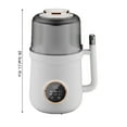 thumbnail image 2 of Nut Milk Maker Automatic Food for Homemade Almond Soy Oat Coconut Milk with Delay Start Auto Clean Keep Warm Features and 35oz Capacity, 2 of 8