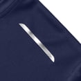 thumbnail image 4 of Handshe Men's Sport T-Shirt, Solid Color Long Sleeve Round Neck, Viscose Moisture-Wicking Cooling Top for Gym, Fitness and Daily Wear, 4 of 7