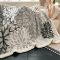 thumbnail image 4 of Winter Soft Throw Blanket, Thickened Lamb Cover for Office Nap, Great for Staying Warm During Cold Seasons, Perfect For Couch, Chair, Bed, 4 of 6