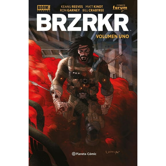 Libro Brzrkr Tomo N 01/03 Tapa Blanda, Autor Keanu Reeves, Editorial Comics Mexico
