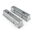 thumbnail image 2 of Speedmaster PCE314.1070.08 Compatible with Chevy SBC 350 Polished Ribbed Aluminum Valve Covers - Tall w/Hole, 2 of 8