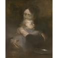 thumbnail image 2 of Eugène Carriere 20x24 Gold Ornate Framed and Double Matted Museum Art Print Titled - Maternity (Tenderness), 2 of 4
