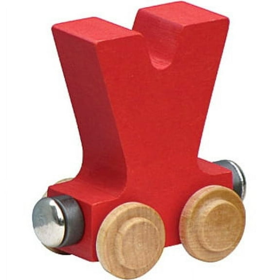 NameTrain Bright Color Letter V