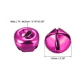 thumbnail image 2 of Cascabeles, 3/8(10mm) 24uds Pequeñas Campanas para Artesanías Bricolaje Navidad, Vacaciones Decoración, Musical Fiesta, Hogar, Festival, Boda, Rose Rojo, 2 of 5