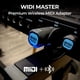thumbnail image 2 of CME WIDI Master - Adaptador inalámbrico MIDI Bluetooth 5 MIDI DIN 5 - Latencia ultrabaja - División/fusión MIDI - Sintetizador EWI Keytar Pedalboard Teclado de piano digital a MIDI, macOS, iOS, Androi, 2 of 5