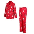 thumbnail image 4 of Richie House Women's Printed Flannel Two-piece Set Pajama RHW2774, 4 of 5