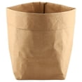 thumbnail image 5 of Kraft Paper Bag Flower Plant Pot Cover Container Multi functional Storage Pouch (25*25*40cm), 5 of 5