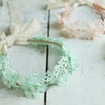 thumbnail image 2 of Kids Floral Headband Fashion Creative Lace Ribbon Hair Headband Flower Crown, 2 of 8