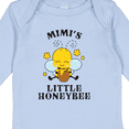 thumbnail image 4 of Inktastic Cute Bee Mimi's Little Honeybee with Stars Boys or Girls Long Sleeve Baby Bodysuit, 4 of 5
