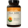 NatureWise CLA 1250 - CLA Supplement, Non-Stimulating non-GMO - 90 Softgels[30-Day Supply]