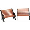 thumbnail image 1 of JZ-Ensemble de Deux Bancs de Parc, 1 of 1