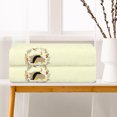 thumbnail image 3 of REGALWOVEN Bath Towels, 2 Pack Cotton Soft Bathroom Towels Set Highly Absorbent Towels for Bathroom Beige 28' x 56', 3 of 8