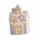 thumbnail image 5 of Casa de pueblo navideña de cerámica, decorativa, pequeña casa de porcelana con luz LED, para Estilo A, 5 of 9