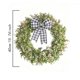 thumbnail image 3 of Spring Bow Artificial Leaf Eucalyptuss Plant Wreath Home Front Door Wall Window Decoration, 3 of 6