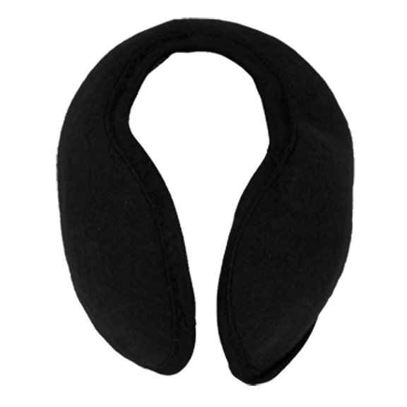 Unique Bargains Winter Metal Wire Earmuff Behind Head Ear Wrap Black