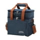 thumbnail image 1 of Bolsa de picnic de doble capa Paquete de picnic impermeable para viajes de camping (azul marino) Ehuebsd Para Estrenar, 1 of 9