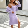 thumbnail image 4 of Gspmoly Robes d'Été, Robe à Manches Longues à Col Rond pour Femme, Mode, Couleur Unie et Longueur Cheville, Robes Habillées pour Femme en Liquidation, 4 of 5