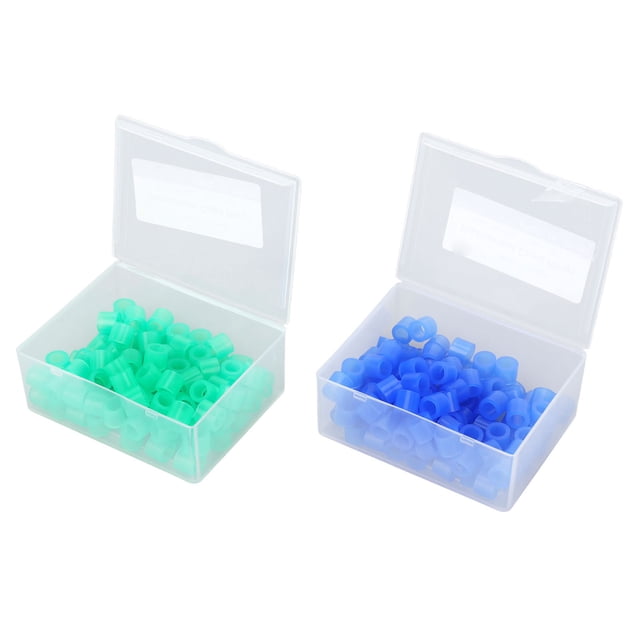 Anillos de código de color, 200 piezas Anillos de código de color Anillos de código de color de silicona Anillos de código de color dental de silicona Acabado de lujo