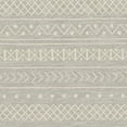 thumbnail image 6 of Hauteloom Argenton Living Room, Bedroom Patio Outdoor Area Rug - Bohemian, Transitional - Light Gray, Cream - 8' x 10', 6 of 6