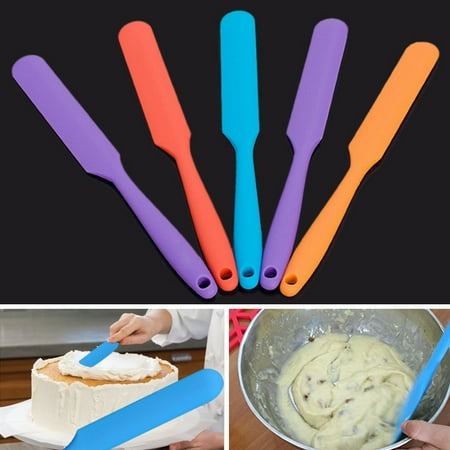 

Silicone Batter Spatula Cake Cream Mixer Long Handled Models Baking Scraper Baking Tools