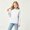 White, variant on Cethrio Girls Crewneck Sweatshirts Size 14-16, Fleece-lined Long Sleeve Casual Pullover Kids Tops with Pockets Pink