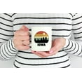 thumbnail image 2 of Vintage Iowa State Skyline Silhouette White Ceramic Coffee & Tea Mug (15oz), 2 of 6