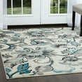 thumbnail image 3 of Home Dynamix Boho-5ftx7ft-HD6200-128 Boho Odesa Area Rug, 5`2" X7`2, Ivory-Blue, 3 of 4