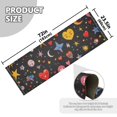 thumbnail image 5 of Yayeee Runner Rug for Bedroom 2'x6' Machine Washable Hallway Non Slip Mat, Moon Pattern, 5 of 8