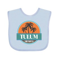 Inktastic Tulum Mexico Vacation Boys or Girls Baby Bib