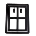 thumbnail image 2 of Puerta con para Puerta de Perro para Puerta con Sopa de Gato Puerta de Gato con Bloqueo de 2 Vías , M Negro - M Colco Pet Dog Screen Door, 2 of 7