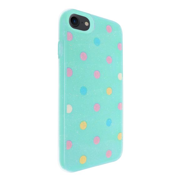 Funda de Diseño Doble Capa con Vidrio 9D para iPhone 7 / 8 Selicell fondo menta