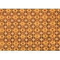 thumbnail image 1 of Ahgly Company Indoor Rectangle Abstract Orange Modern Area Rugs, 2' x 4', 1 of 4