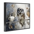 thumbnail image 2 of Stupell Industries Farmhouse Hoot Owl on Autumn Branch Black Framed Giclee Art, 14 x 11, by Franklyn Gregory, 2 of 8