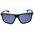 thumbnail image 2 of Polaroid Core PLD 7044/S 00VK C3 Men's Matte Black Blue Sunglasses, 2 of 2