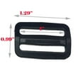 thumbnail image 2 of MTP ® Triglides Webbing Slides 1" (2.5cm) Tri Glides Black Plastic Adjuster Fastener, 2 of 3
